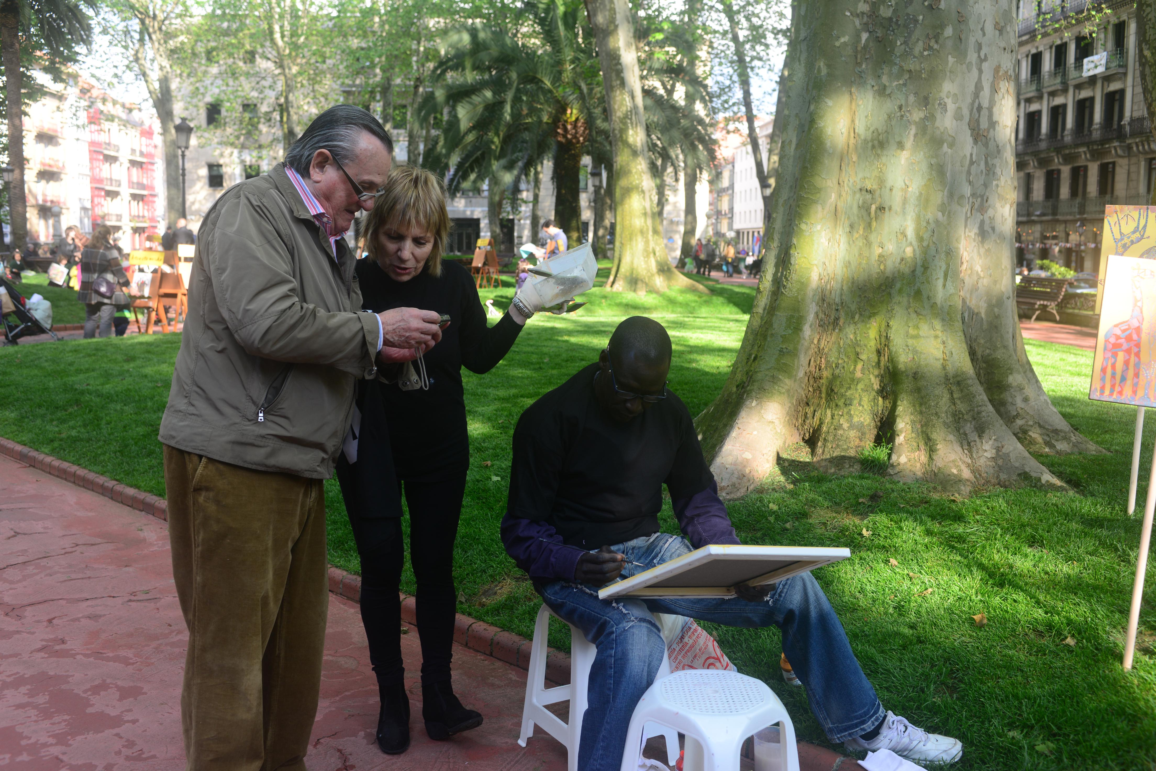 García Ergüin y B. Intxaustegi ART DISTRIT 2013