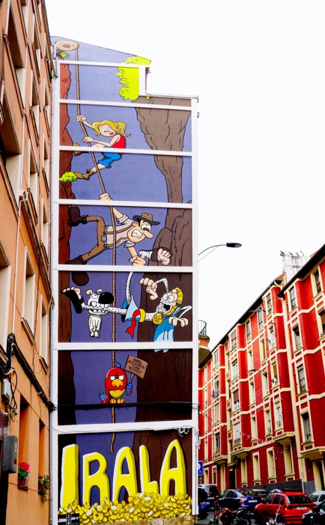 Mural Irala, Bego Intxaustegi